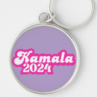Chaveiro Logotipo rosa feminino Kamala Harris 2024