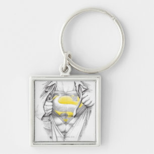 Chaveiro Logotipo Sketch Chest Superman