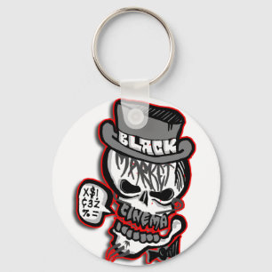 Chaveiro Logotipo Skull da cinza BMC