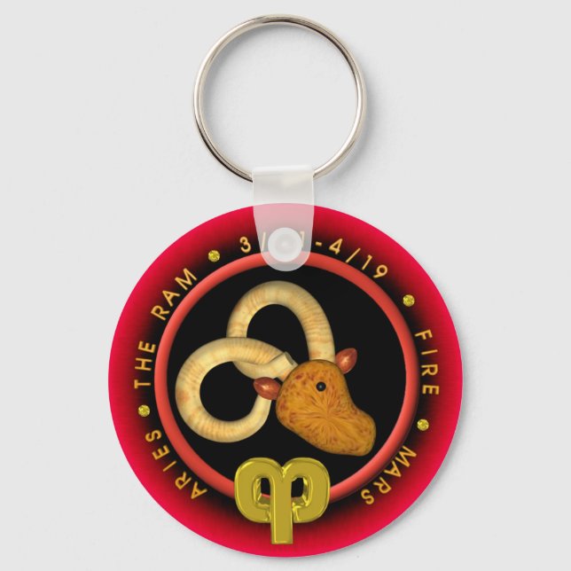 Chaveiro logótipo Valxart Aries zodiac (Frente)
