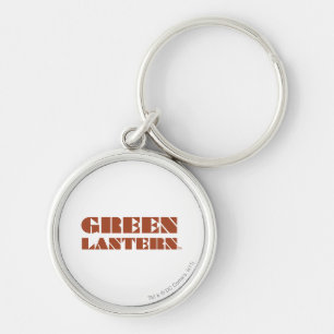 Chaveiro Logotipo verde da lanterna - Tan