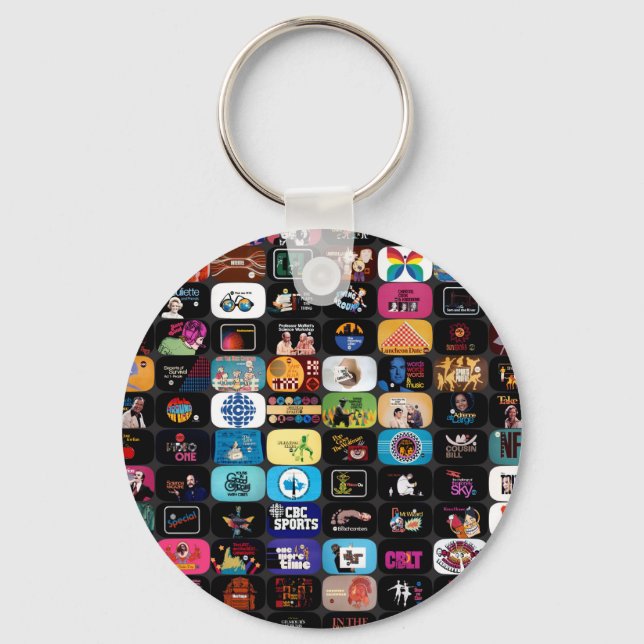 Chaveiro Logotipos e gráficos CBC (Frente)