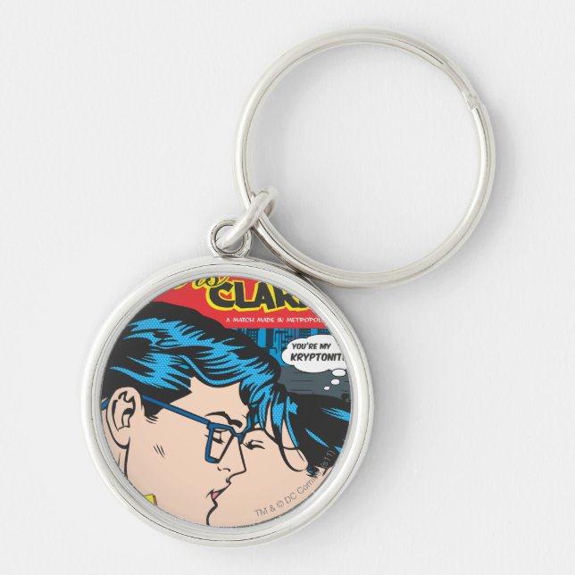 Chaveiro Lois e Clark Comic (Frente)