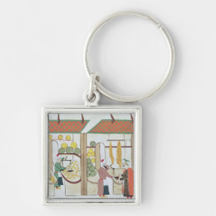 Chaveiro Lojas da fruta Ms.1671 dois, c.1580