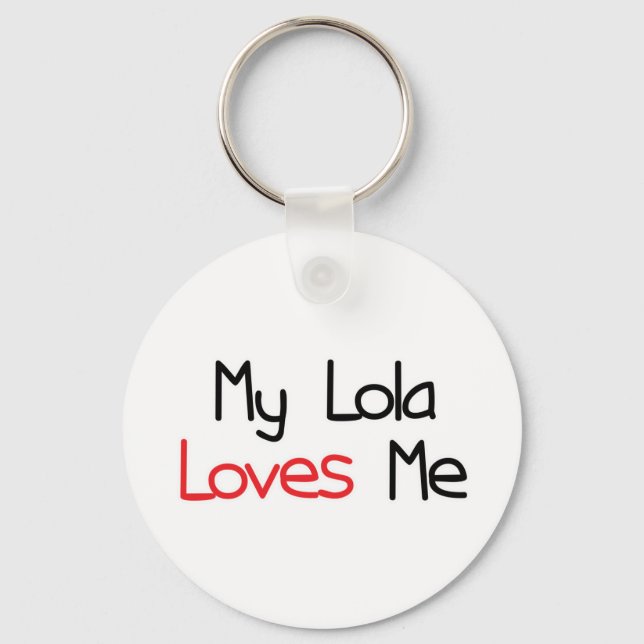 Chaveiro Lola ama-me (Frente)