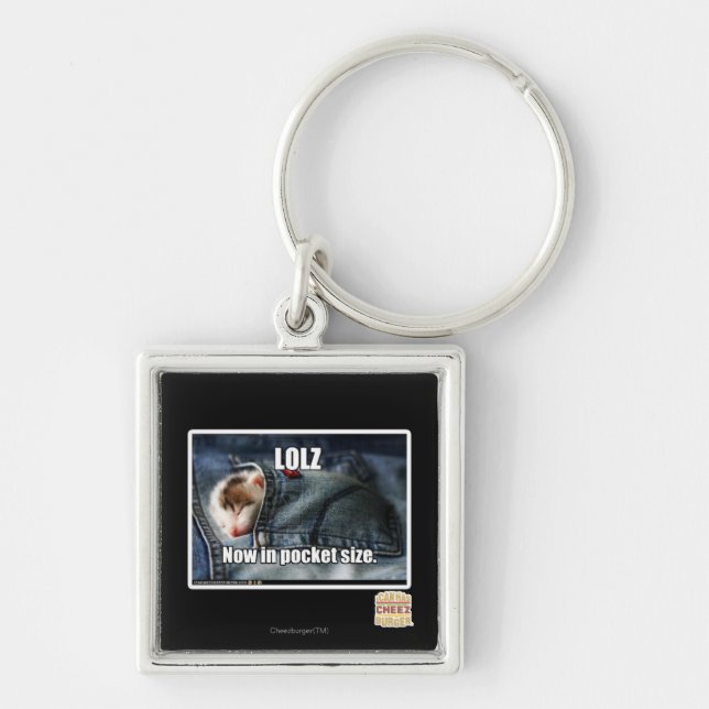 Chaveiro LOLZ agora no tamanho do bolso (Frente)