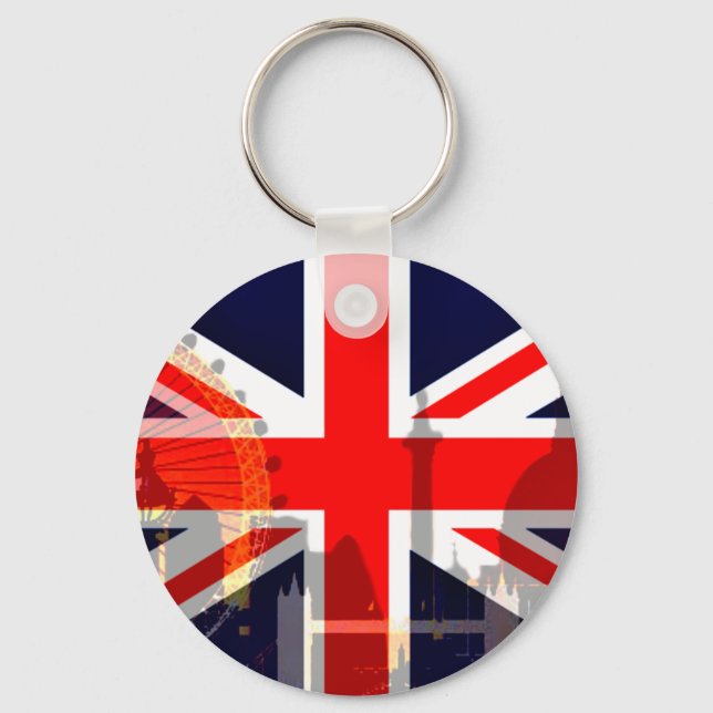 Chaveiro London-British Flag_ (Frente)