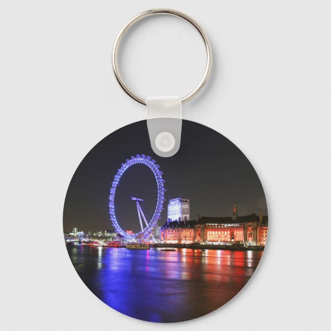 Chaveiro London Eye at Night (Frente)