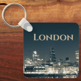 Chaveiro London Skyline Panorama Urban Souvenir Gift