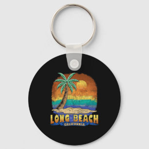 Chaveiro Long Beach California Vintage angustiou Souvenir