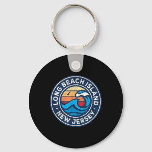 Chaveiro Long Beach Island New Jersey Nj Vintage - náutica