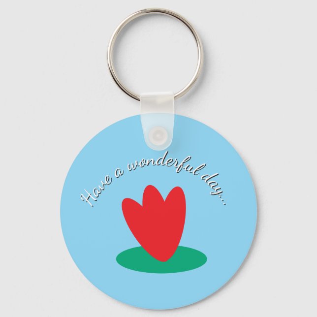 Chaveiro  long sleeve T-Shirt with flower on a pond (Frente)