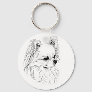 Chaveiro Longcoat chihuahua