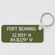 Longitude Fort Benning Latitude