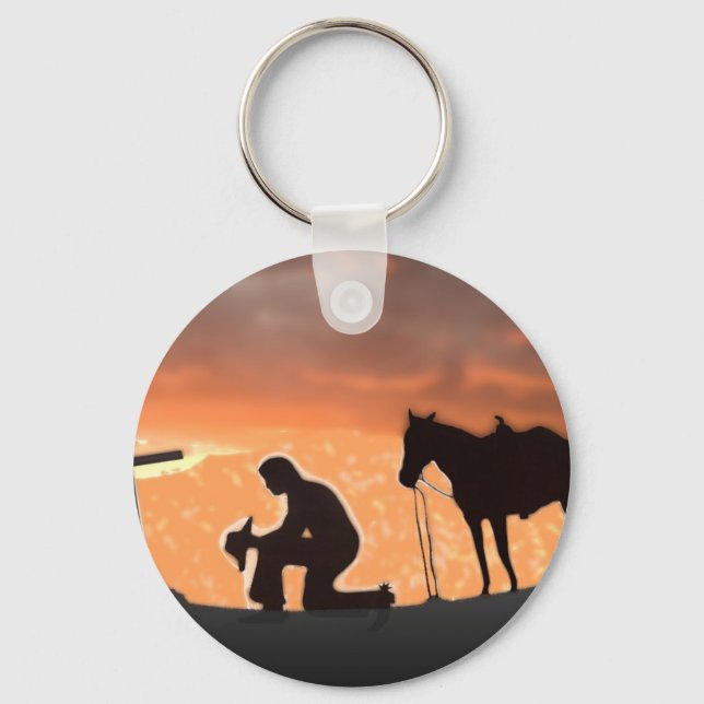 Chaveiro Lonly Cowboy (Frente)