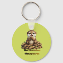 Lontra em Design de Conservação Florestal de Toras