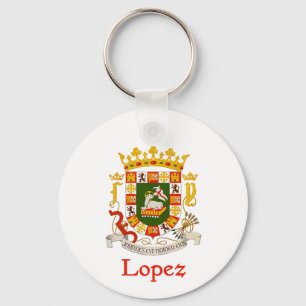 Chaveiro Lopez Shield de Porto Rico