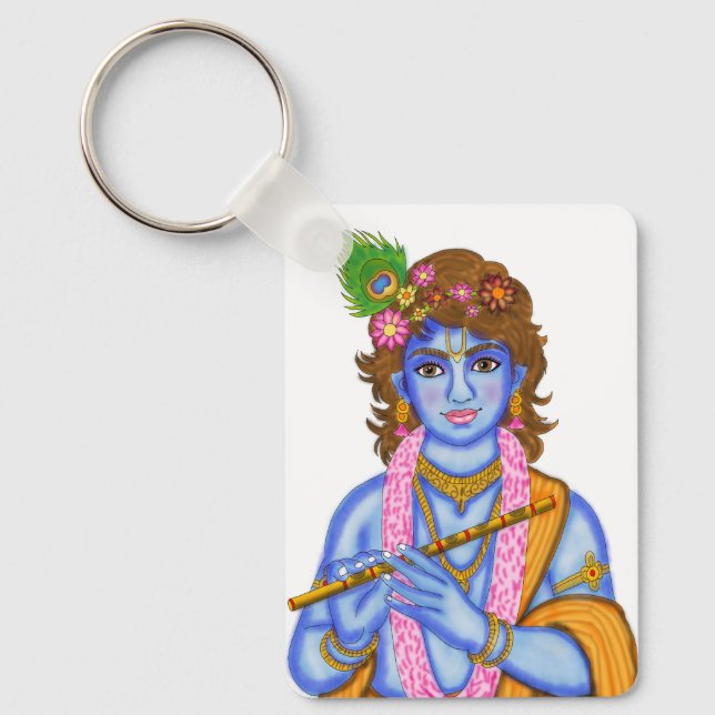 Chaveiro Lord Krishna Keychain (Frente)