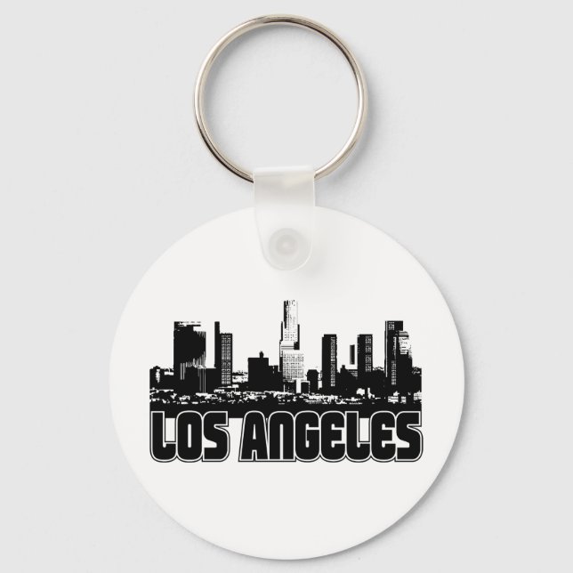 Chaveiro Los Angeles Skyline (Frente)