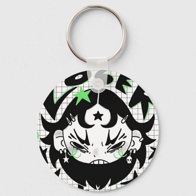 Chaveiro Loser Vibes (Frente)