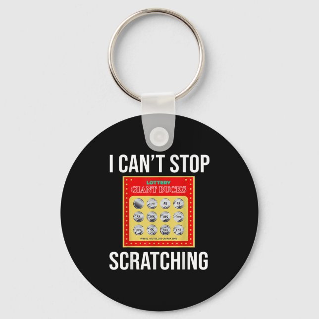 Chaveiro Lottery I Can't Stop Scratching - Scratch Ticket  (Frente)