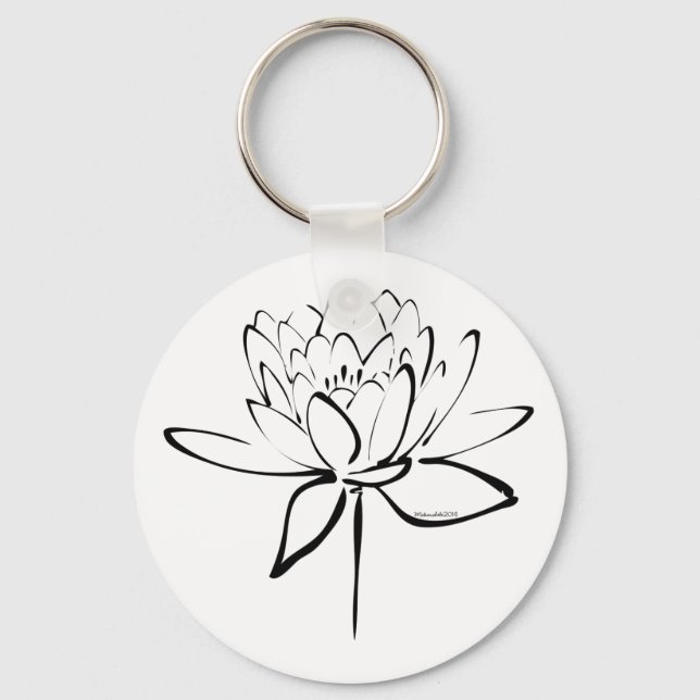 Chaveiro Lotus Calliographic (Frente)