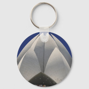 Chaveiro lotus delhi branca