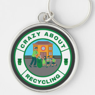 Chaveiro Louco com Reciclagem