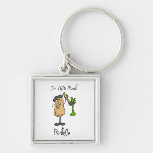Chaveiro Louco por Pintura Camisetas e Presentes