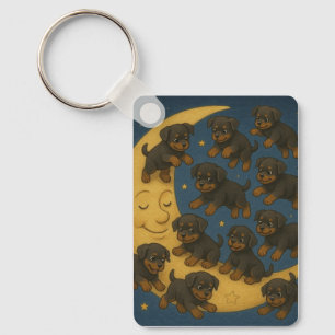 Chaveiro Loucura Rottweiler