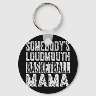 Chaveiro Loudmouth Basbol Mamãe Mãe Dia de as mães Engraçad
