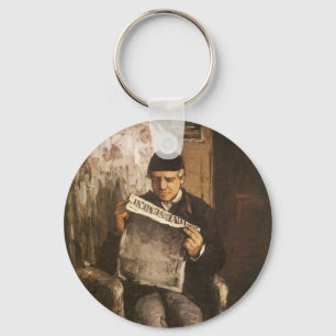 Chaveiro Louis Auguste Cezanne Pai do Artista Lendo