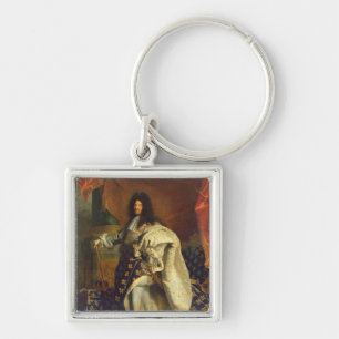 Chaveiro Louis XIV no traje real, 1701