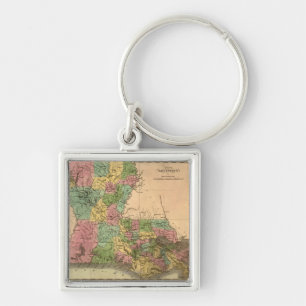 Chaveiro LouisianaPanoramic MapLouisiana