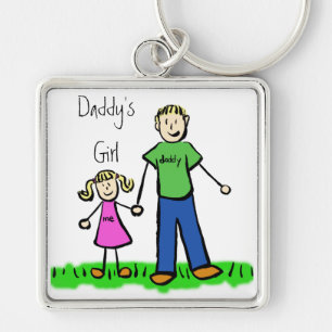 Chaveiro Loura Pai de Garota do  (Personalizar)