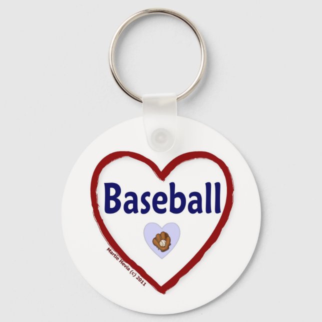 Chaveiro Love Baseball (Frente)