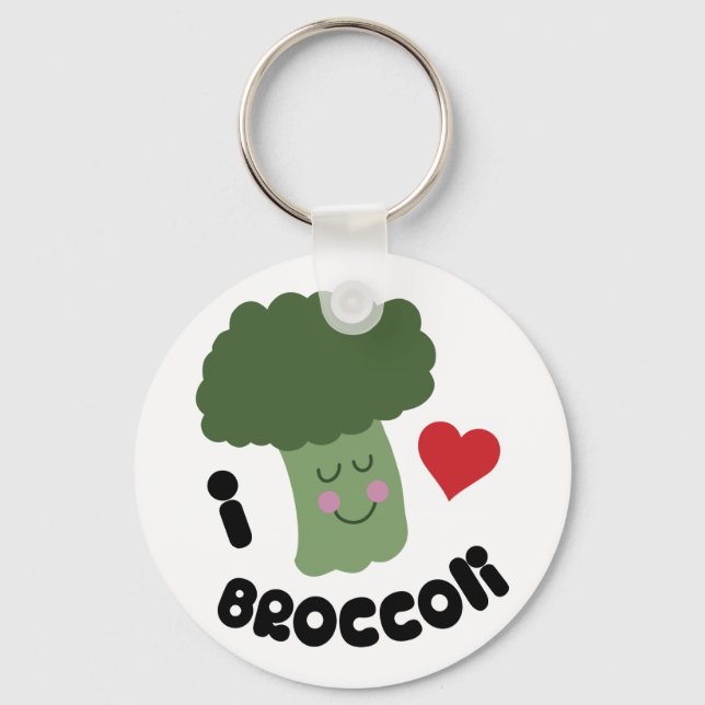 Chaveiro Love Broccoli (Frente)