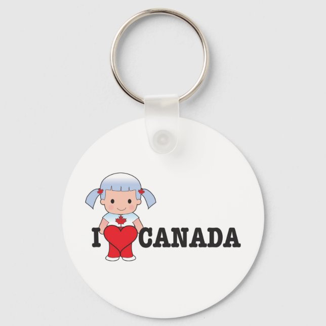 Chaveiro Love Canada (Frente)