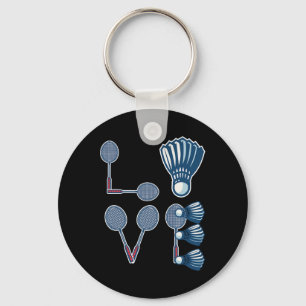 Chaveiro Love Dminton Shirt Dminton Lover Dminton Player Gi