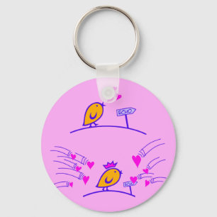Chaveiro LOVE ECHO - Comic Birds Tweetlercools 3