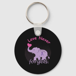 Chaveiro Love End Alzheimer End Heimer Heimer Heimer Heimer