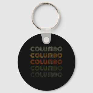 Chaveiro Love Heart Columbo Tee Grunge Estilo Vintage Black