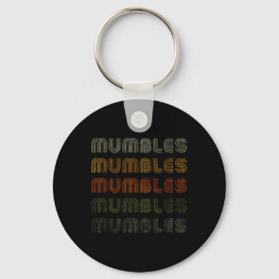 Chaveiro Love Heart Mumbles Tee Grunge Estilo Vintage Preto
