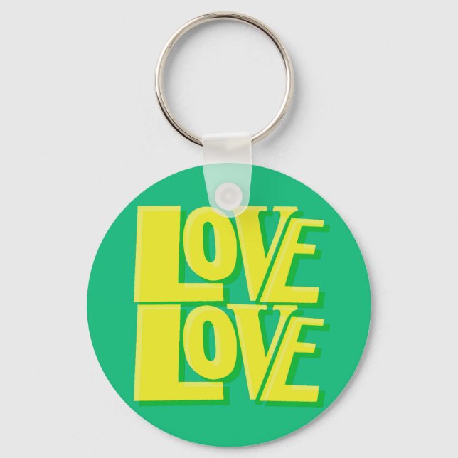Chaveiro Love Love Key Charm (Verso)
