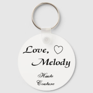 Chaveiro Love melody Haute Couture - Personalizado