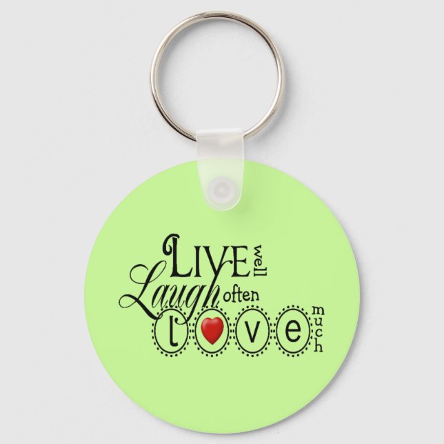 Chaveiro Love Much - Keychain (Frente)