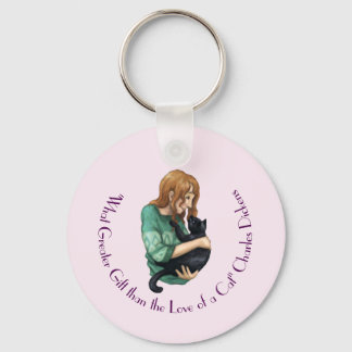 Chaveiro "Love of a Cat" Key Ring