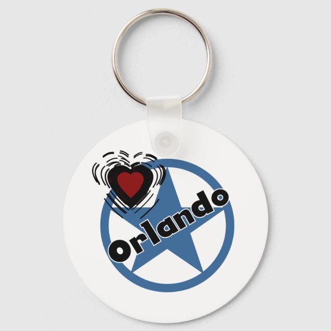 Chaveiro Love Orlando (Frente)
