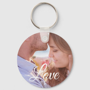 Chaveiro Love Personalized Photo Couple's Key chain