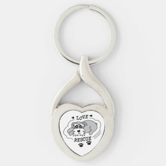 Chaveiro Love Rescue - Heart Keychain
